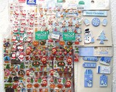 Cute Christmas  Sticker  Set 11 Different Sets  15 Total (S67)
