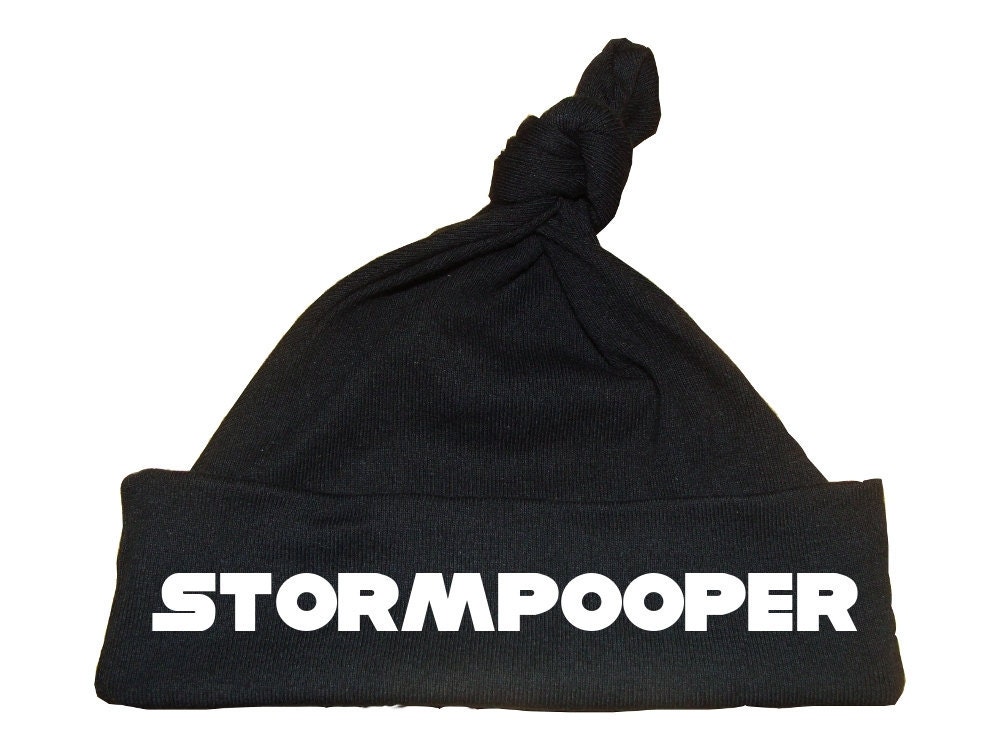 Stormpooper knot-style hat