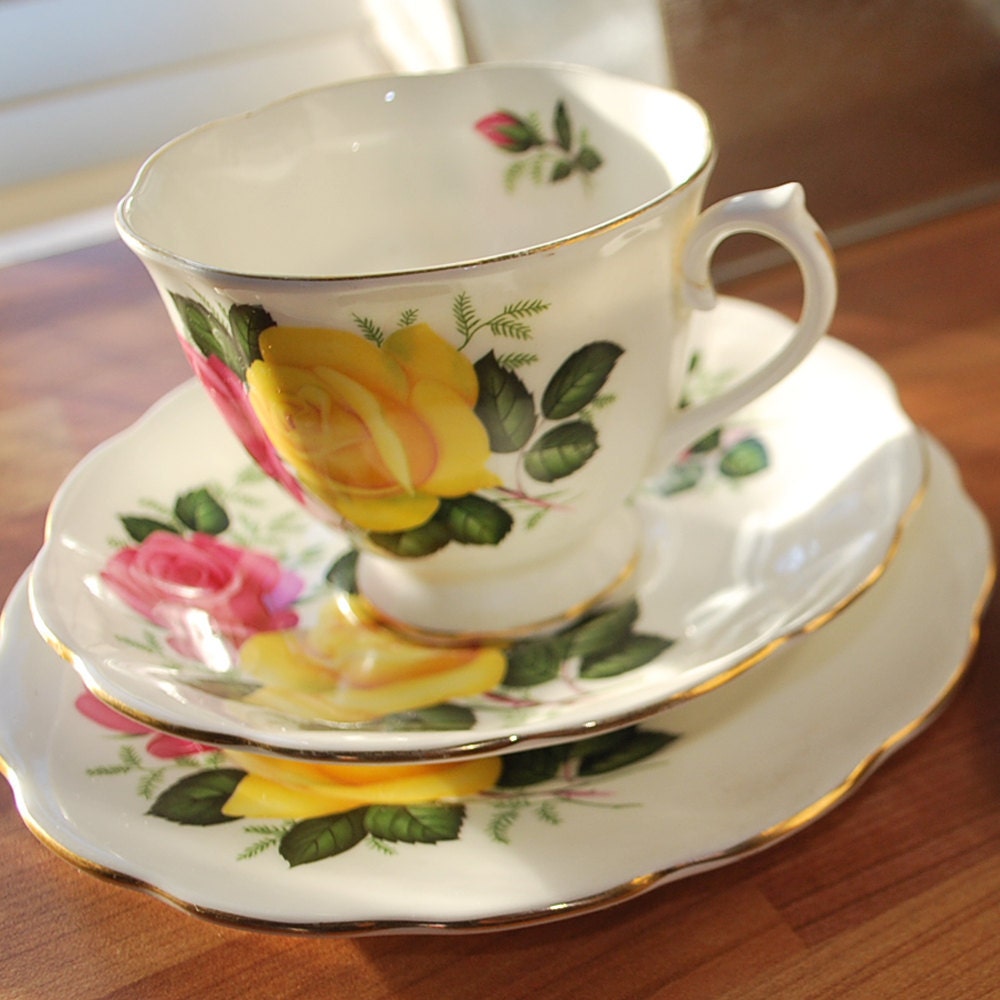 Royal Albert, 1960's, June Delight Tea Set