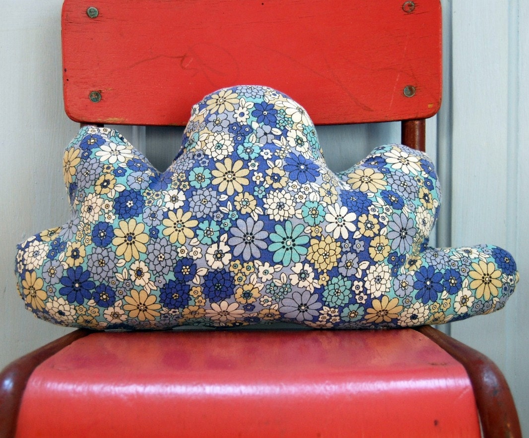 Handmade Cloud Pillow or Wall Hanging