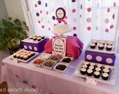 Cupcakes and Polka Dots Birthday - Full Printable Party Collection - DIY PRINTABLE - by Tickled Peach Studio Il_170x135