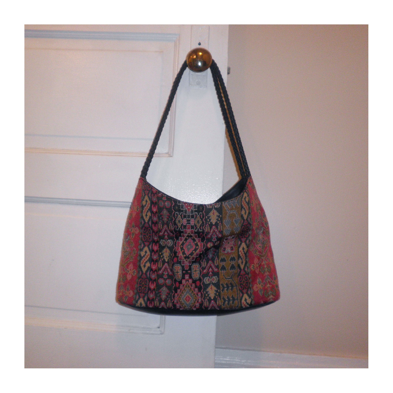 Tapestry Bag with Matching Coin Purse