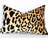 Leopard Print Pillow Cover 11 x 17 - AriannaBelle