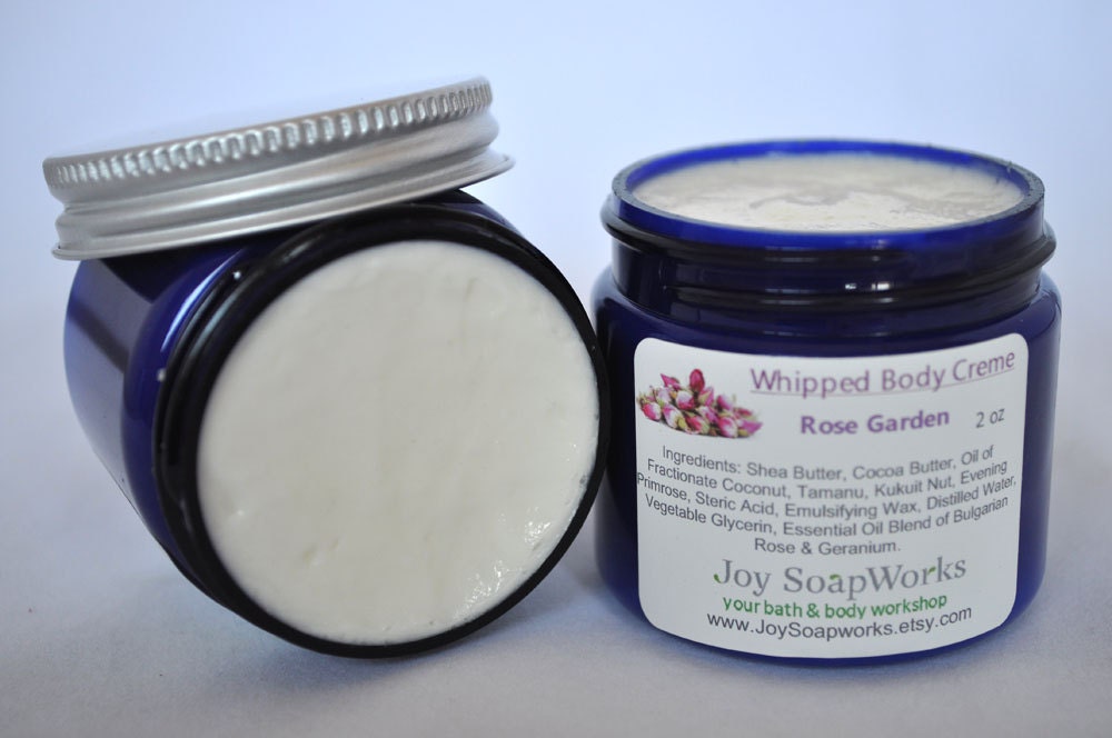 Rose Garden Whipped Body Creme, 2 oz Vegan Friendly