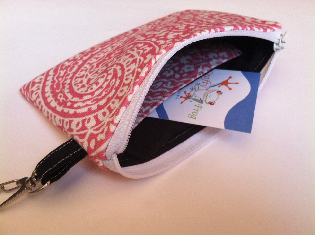 Large Zipper Pouch - Gadget Holder - Pouch - Case - iPhone Case -Wallet - Smart Phone Case - Boutique