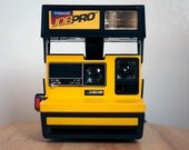 Vintage Yellow Polaroid JobPro 600 Camera (Battery Tested)
