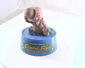 Elmer Fudd Mechanical Rubber Vintage Cartoon Character Toy
