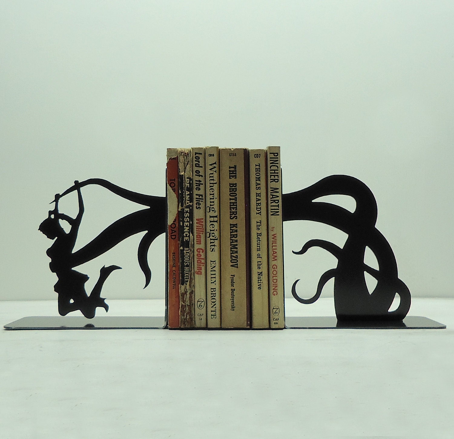 Tentacle Attack Bookends - Free USA Shipping