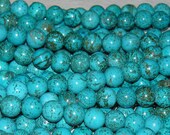 Turquoise Round 8mm Beads