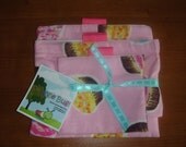 Pink Cupcakes Resuable lunch bag set (3 pk)