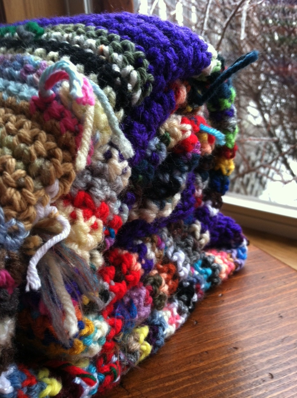 Surprise Scrap Lapghan - warm, soft, colorful