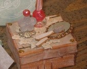 Vanity set in Birch Bark Box