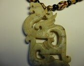 Chinese Dragon-Stone pendant-Pendant necklace-Mythical animal