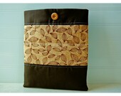 iPad 3 Brown iPad Case Quilted Ipad Bag iPad Cover iPad Sleeve Ipad 1 Ipad 2 Sleeve tagt team