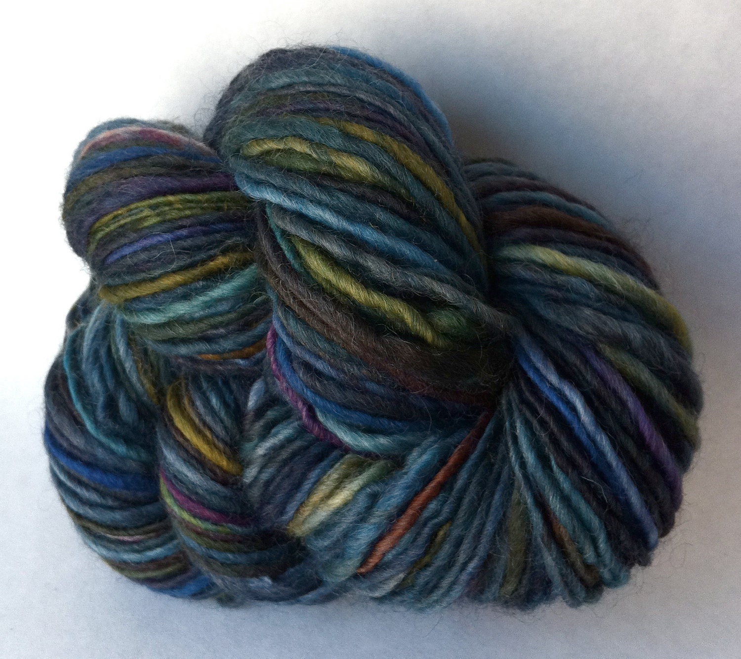 Idle Nights - handspun yarn, worsted weight
