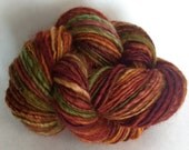 Rusted Rainbow - worsted weight handspun yarn