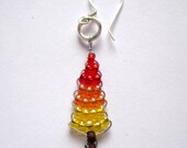 SALE Rocket Ice Lolly Sterling Silver Beaded Earring Mix and Match
