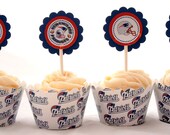 Super Bowl Cupcake Kit New England Patriots