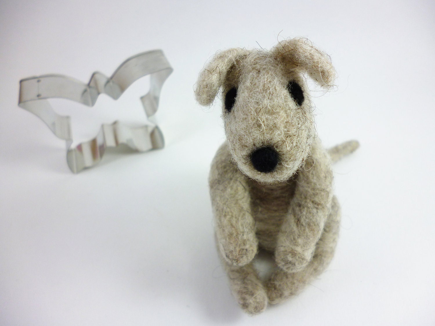 Needle Felted Animal Rat Wool Art Decoration Artist Limited Edition
