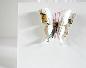Gift Card Vintage Storybook Boy 3D Butterfly