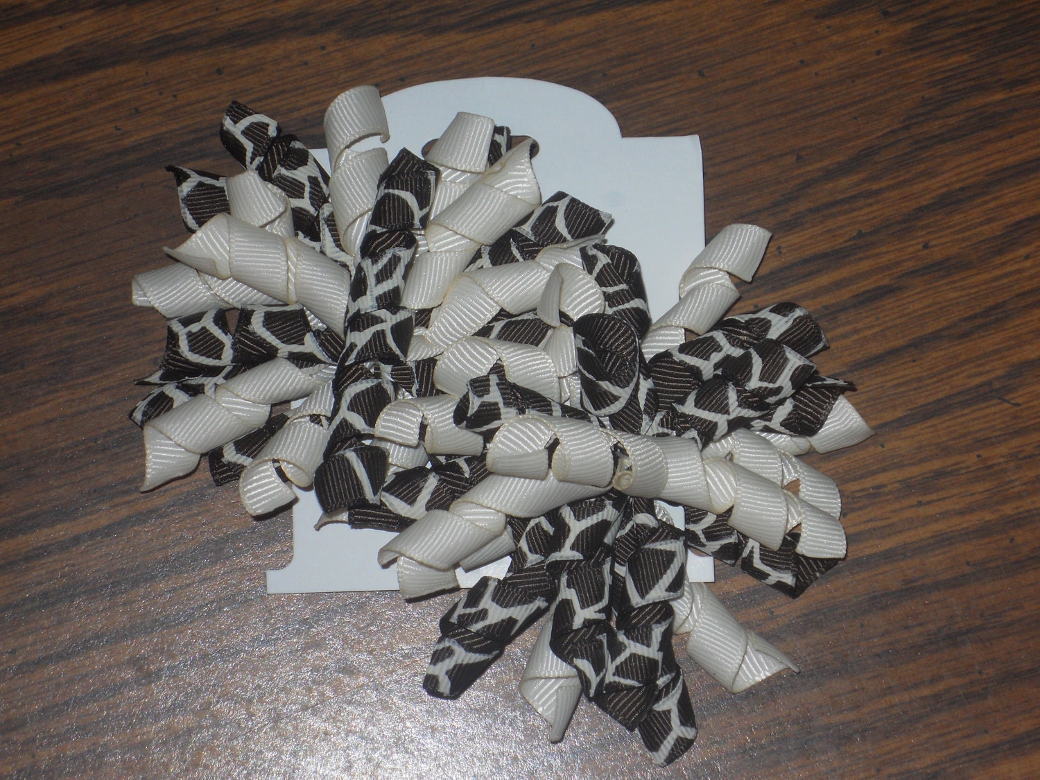 Hair Bow Set - Giraffe Korkers