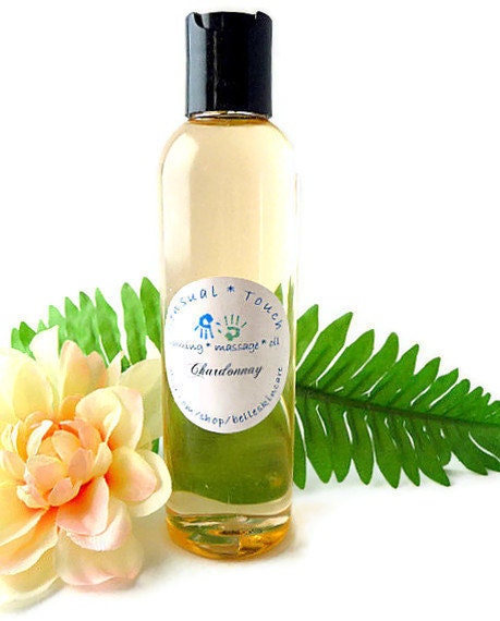 Massage Oil - Chardonnay 4 ounces