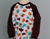 Owl Always Love You raglan shirt, size 4-5 years
