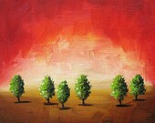 Quiet, a mini original oil painting by Jo Edwards