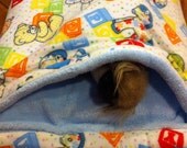 Pet Snuggle sack Pillow Bed 23"x28"  Furry Fleece & anti pill Fleece
