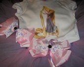 Rapunzel Tutu Set--Soft and Fluffy--Bling Can Be Added
