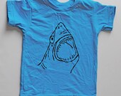 Jaws Great White Shark Tshirt- Kids or Adult