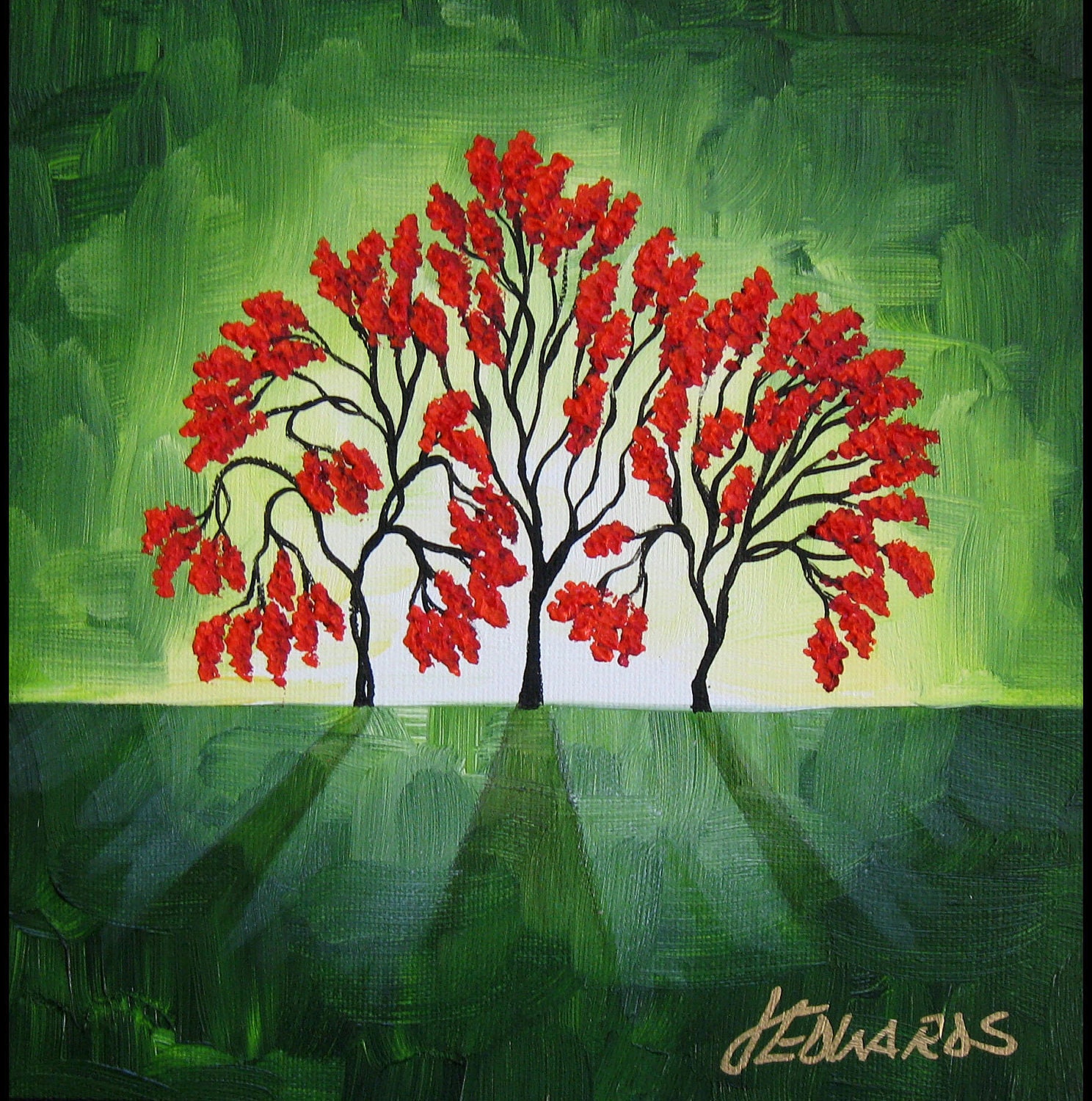 Enigma II, an original oil painting by Jo Edwards