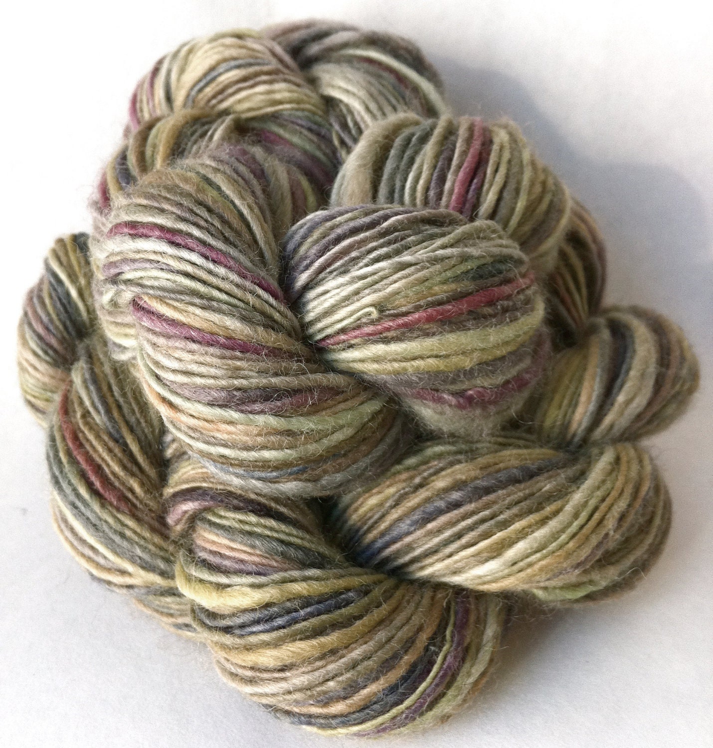 Moth To Flame - handspun yarn, DK weight