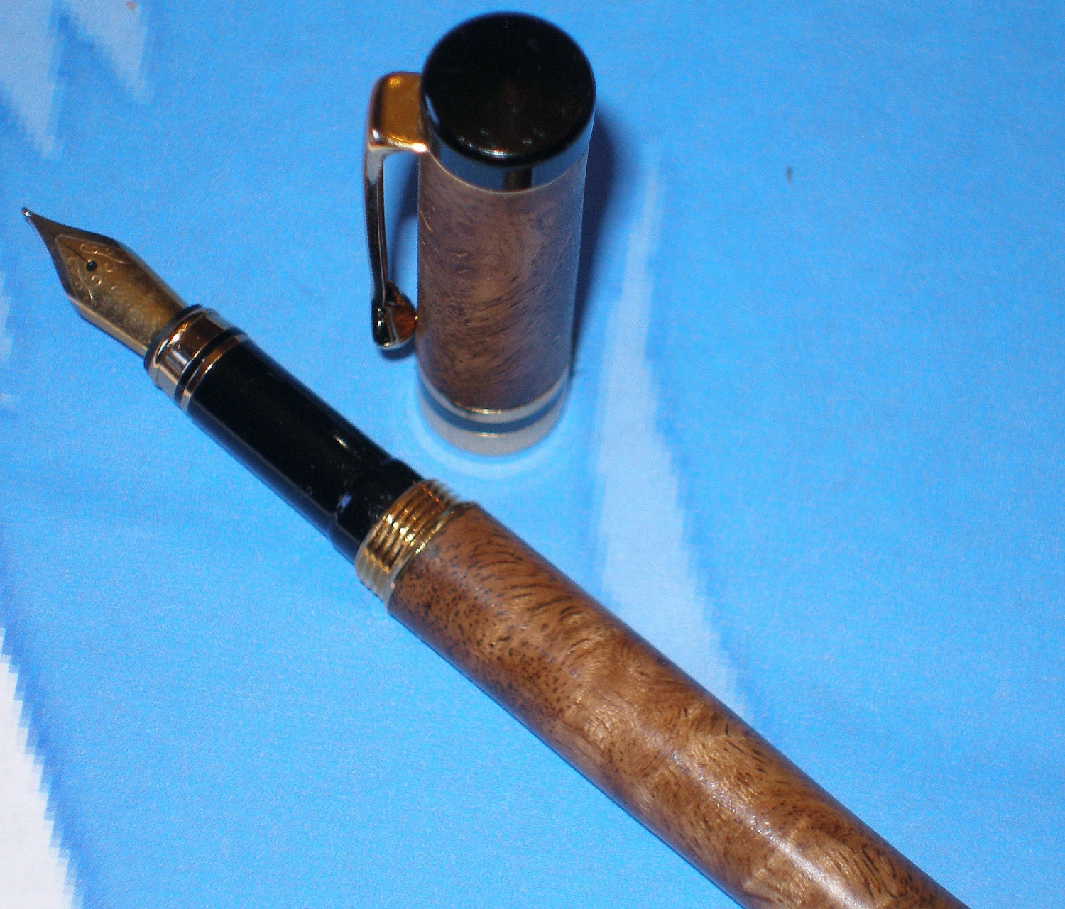Classic Fountain Pen made from Clairo Walnut