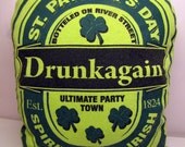 Lush O' the Irish Hangover Helper -- Organic Lavender and Flax Eye Pillow and Head Rest