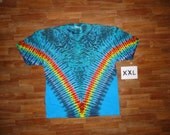 Rainbow /Turquoise Blue V 2012 Jan 001 2XL