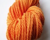 Bulky Merino Yarn Kettle Dyed in Orange
