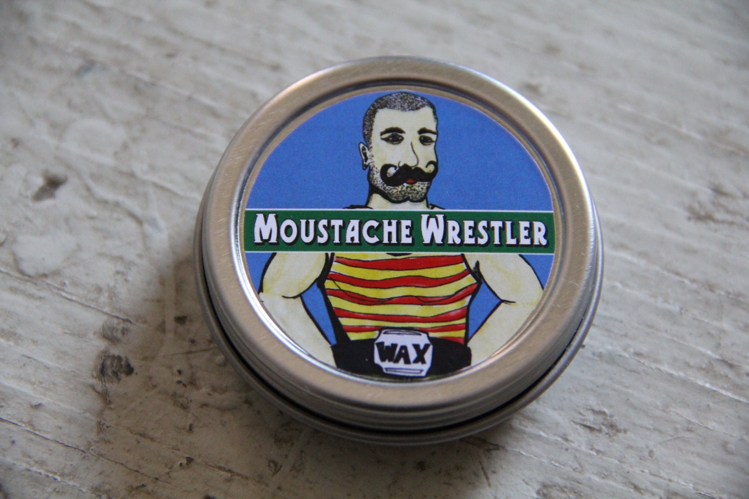 Moustache Wrestler - Mustache Wax - Sandalwood 1oz