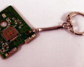 Microsoft Mouse Circuit Board Key Chain