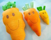 Embroidery Design for Machine Embroidery Carrot Toy In-The-Hoop