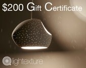200 Dollars Gift Certificate