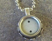 Vintage Typewriter Key Necklace, the Period Key- ALL LETTERS AVAILABLE