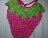 Strawberry Bib