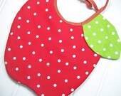 Apple Baby Bib