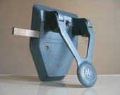 Industrial Chic. Pale Blue ACCO 10 Hole Punch.