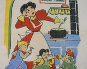 Vintage "Home Sweet Home" Tea Towel
