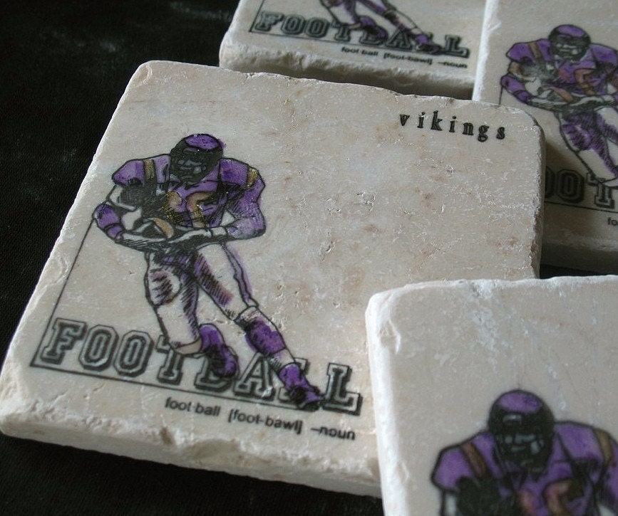 Football Coasters, Set of 4