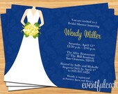 Navy and Yellow Bridal Shower Invitation Il_170x135