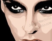 Bill Kaulitz Hi Res Fine Art Print  8x10