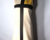 California Girl Yves St. Laurent inspired Mondrian Dress